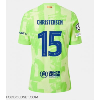 Barcelona Andreas Christensen #15 Tredjetrøje 2024-25 Kortærmet Barcelona Andreas Christensen #15 Tredjetrøje 2024-25 Kortærmet